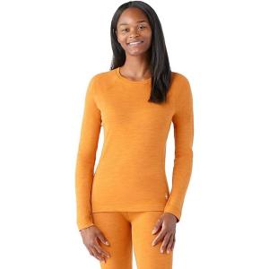 Smartwool Women’s Classic Thermal Merino Base Layer Crew(Marmalade Heather)