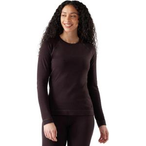 Smartwool Women’s Classic Thermal Merino Base Layer Crew(Mink Heather)