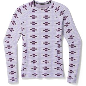 Smartwool Women’s Classic Thermal Merino Base Layer Crew(Violet Flirt With Me)
