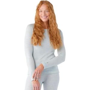Smartwool Women’s Classic Thermal Merino Base Layer Crew(Winter Sky Heather)