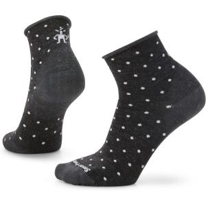 Smartwool Women’s Everyday Classic Dot Ankle Socks(Charcoal)