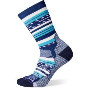 Smartwool Women’s Hike Light Cushion Margarita Crew(Alpine Blue)