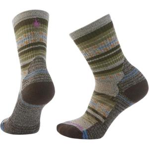 Smartwool Women’s Hike Light Cushion Margarita Crew(Taupe/Natural Marl)