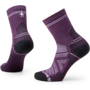 Smartwool Women’s Hike Light Cushion Mid Crew Socks(Purple Iris)