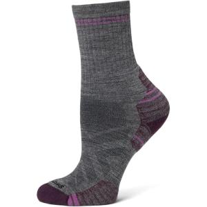 Smartwool Women’s Hike Targeted Cushion Mid Crew Socks(Medium Gray)