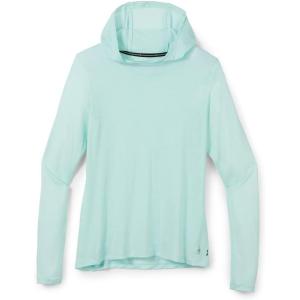 Smartwool Women’s Hoodie(Bleached Aqua Heather)