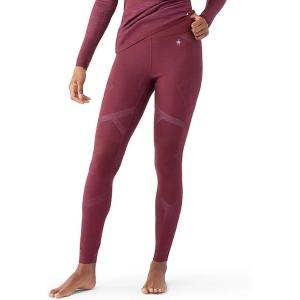 Smartwool Womens Intraknit Thermal Merino Base Layer Bottoms(Black Cherry/Violet)