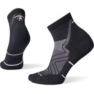 Smartwool Women’s Run Targeted Cushion Ankle Socks(Black)
