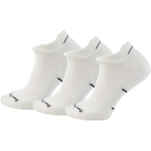 Smartwool Women’s Run Targeted Cushion Low Ankle Socks(Black-white-3pk)