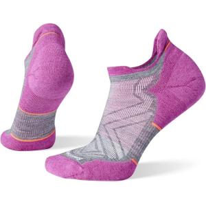 Smartwool Women’s Run Targeted Cushion Low Ankle Socks(Medium Gray)