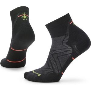 Smartwool Women’s Run Zero Cushion Ankle Socks(Black)