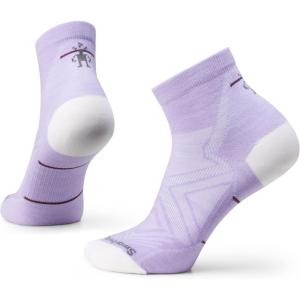 Smartwool Women’s Run Zero Cushion Ankle Socks(Ultra Violet)