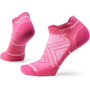 Smartwool Women’s Run Zero Cushion Low Ankle Socks(Power Pink)