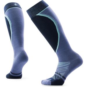 Smartwool Women’s Ski Targeted Cushion Extra Stretch Over The Calf Socks(Nightfall Blue)