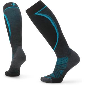 Smartwool Women’s Ski Targeted Cushion Over The Calf Socks(Charcoal)