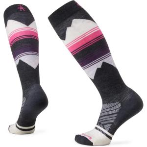 Smartwool Women’s Ski Targeted Cushion Pattern Over The Calf Socks(Charcoal)