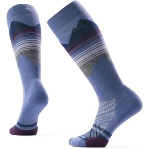 Smartwool Women’s Ski Targeted Cushion Pattern Over The Calf Socks(Nightfall Blue)
