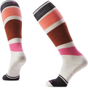 Smartwool Women’s Snowboard Targeted Cushion Over The Calf Socks(Wild Salmon)