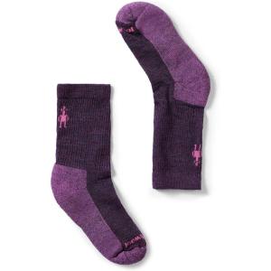 Smartwool baby-boys Kids Hike Light Cushion Crew (Toddler/Little Kid/Big Kid)(Purple Iris)