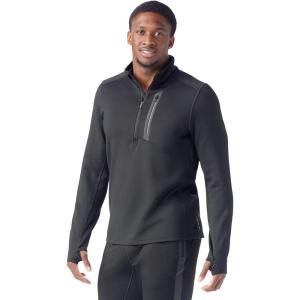 Smartwool mens Active Fleece 1/2 Zip(Black)