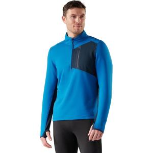 Smartwool mens Active Fleece 1/2 Zip(Nival Blue)