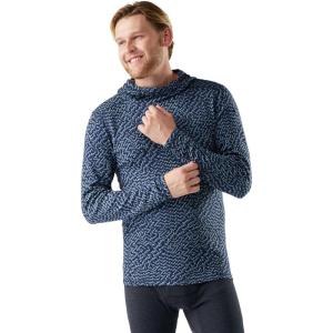 Smartwool mens Merino 250 Base Layer Hoodie(Nightfall Retro Line)