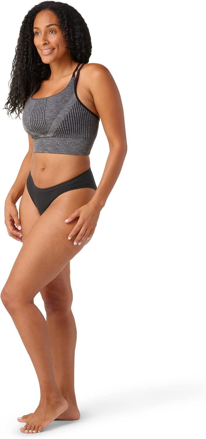 imageSmartwool Womens Intraknit Bikini BoxedBlack