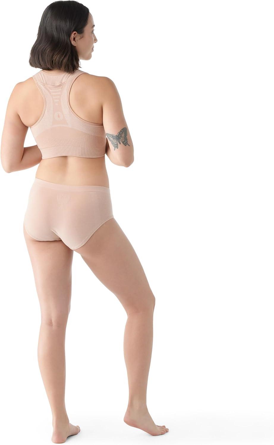 imageSmartwool Womens Intraknit Racerback BraPink Sugar Heather