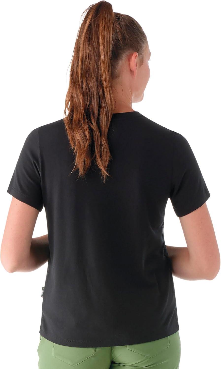 imageSmartwool Womens Merino Wool Perfect Crew Short Sleeve TeeBlack