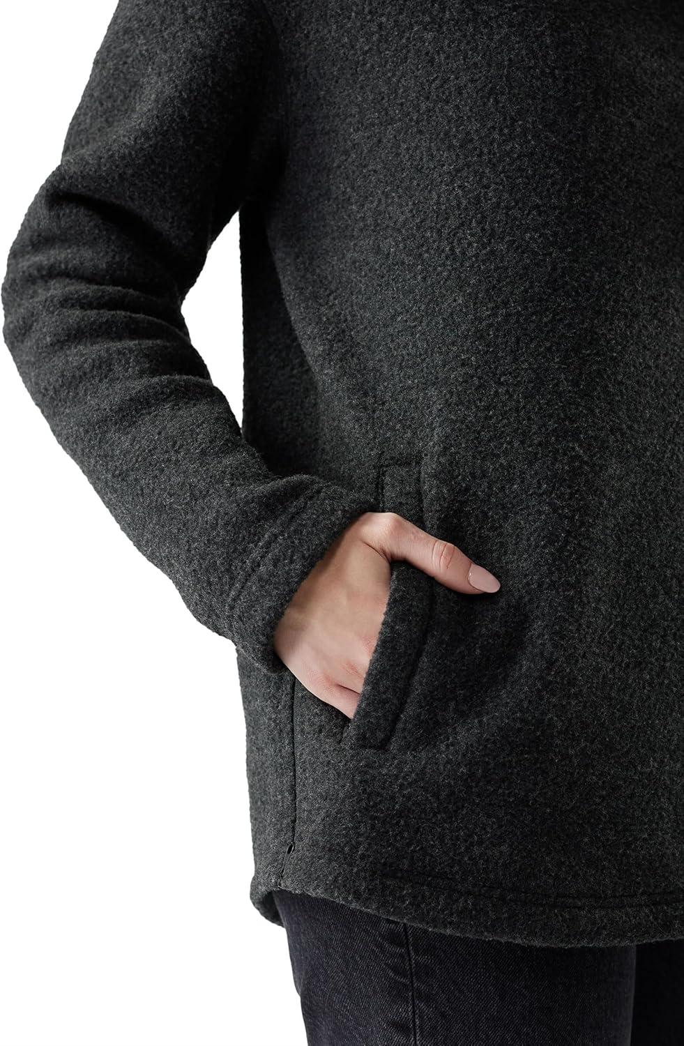 imageSmartwool Womens Second Cut Fleece PulloverCharcoal