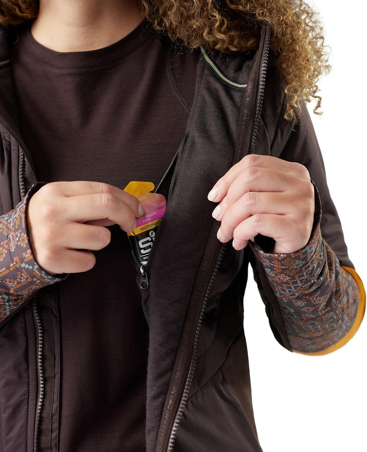 imageSmartwool Womens Smartloft Hooded JacketMink Nordic Fair Isle