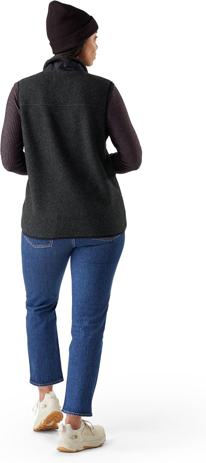 imageSmartwool womens Second Cut Fleece VestCharcoal