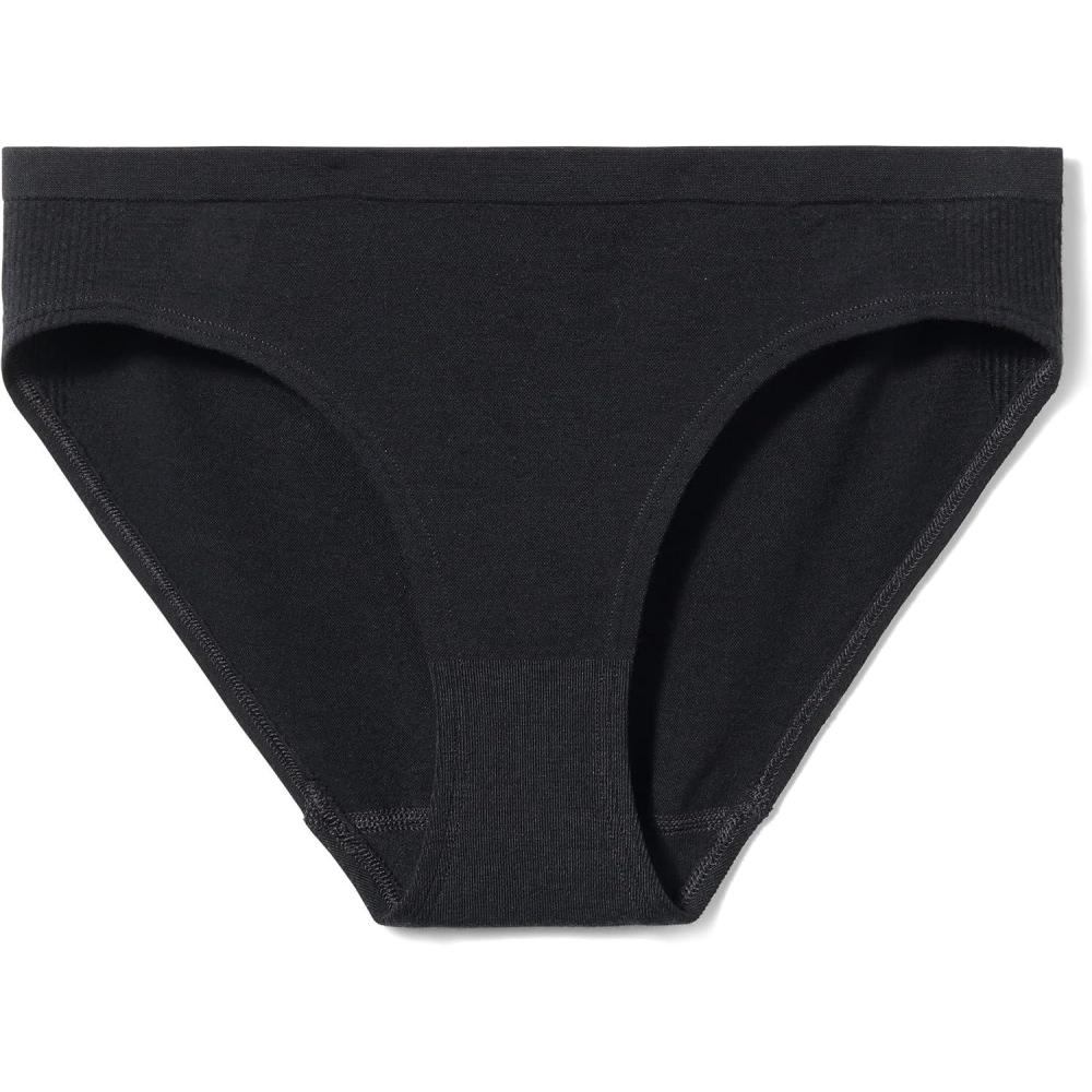 imageSmartwool Womens Intraknit Bikini BoxedBlack