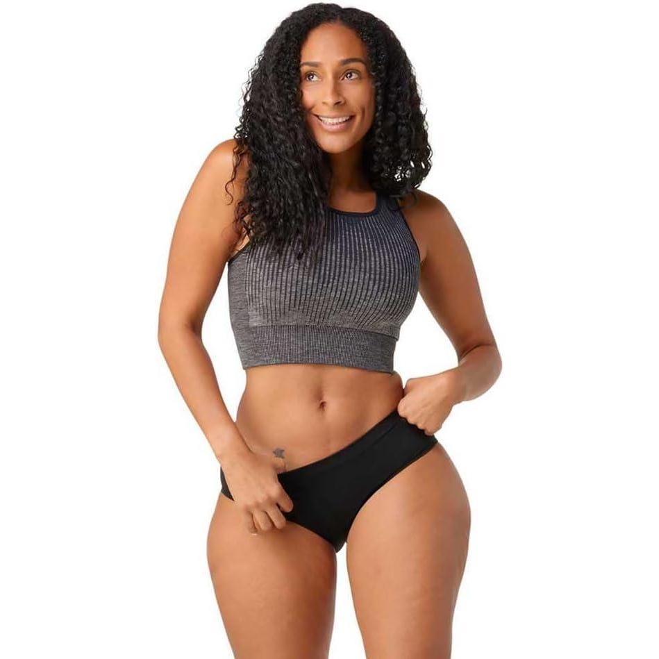 imageSmartwool Womens Intraknit Hipster BoxedBlack