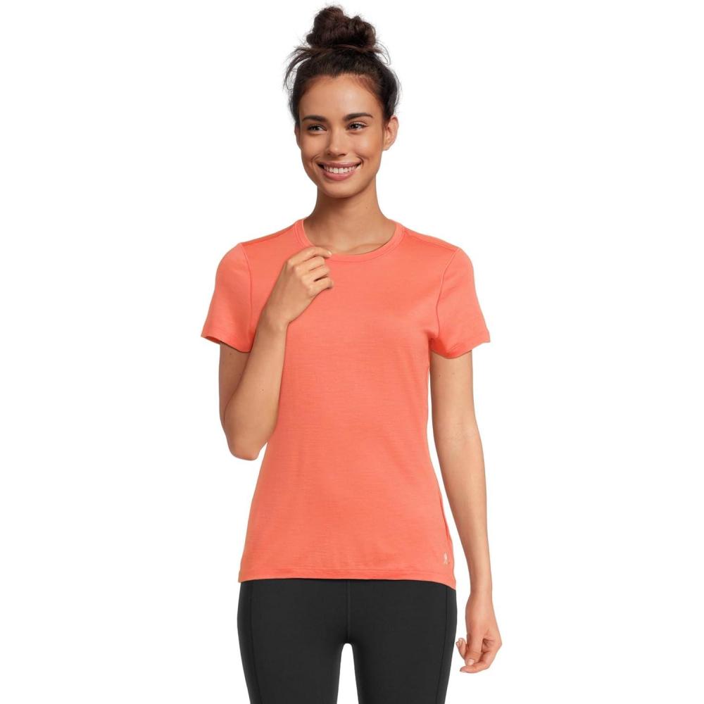 imageSmartwool Womens Merino Short Sleeve TeeCoral Reef