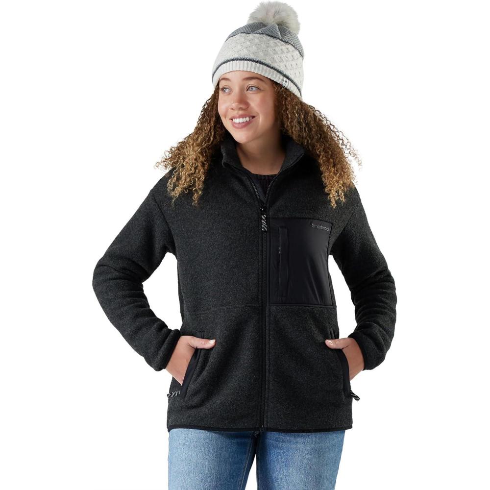 imageSmartwool Womens Second Cut Fleece JacketCharcoal