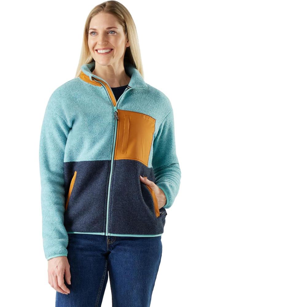 imageSmartwool Womens Second Cut Fleece JacketPacific Blue