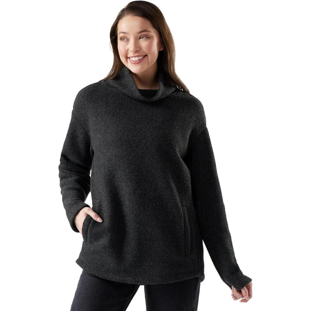 imageSmartwool Womens Second Cut Fleece PulloverCharcoal