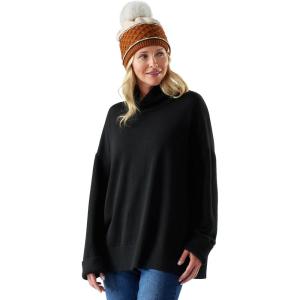 Smartwool Women’s Edgewood Cowl Neck Sweater(Black)