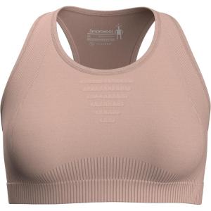 Smartwool Womens Intraknit Racerback Bra(Pink Sugar Heather)