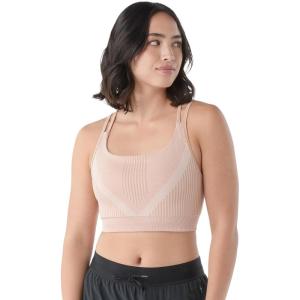 Smartwool Womens Intraknit Strappy Bra(Pink Sugar Heather)