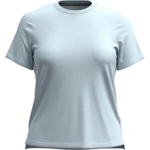 Smartwool Women’s Merino Wool Perfect Crew Short Sleeve Tee(Winter Sky Heather)