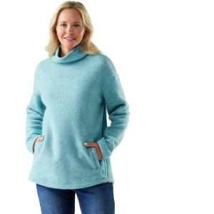 Smartwool Womens Second Cut Fleece Pullover(Pacific Blue)