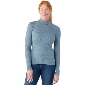 Smartwool Women’s Thermal Merino Rib Turtleneck(Lead Heather)